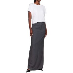 The Frankie Shop Charcoal Maxi Skirt